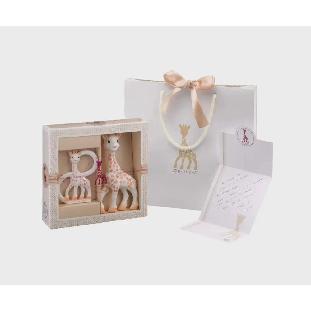 Sophisticated - the Teether Set General Sophie La Girafe