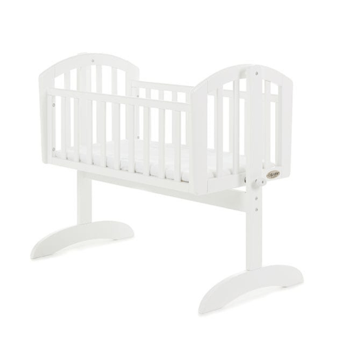 Swinging Crib Sophie in White  Obaby   