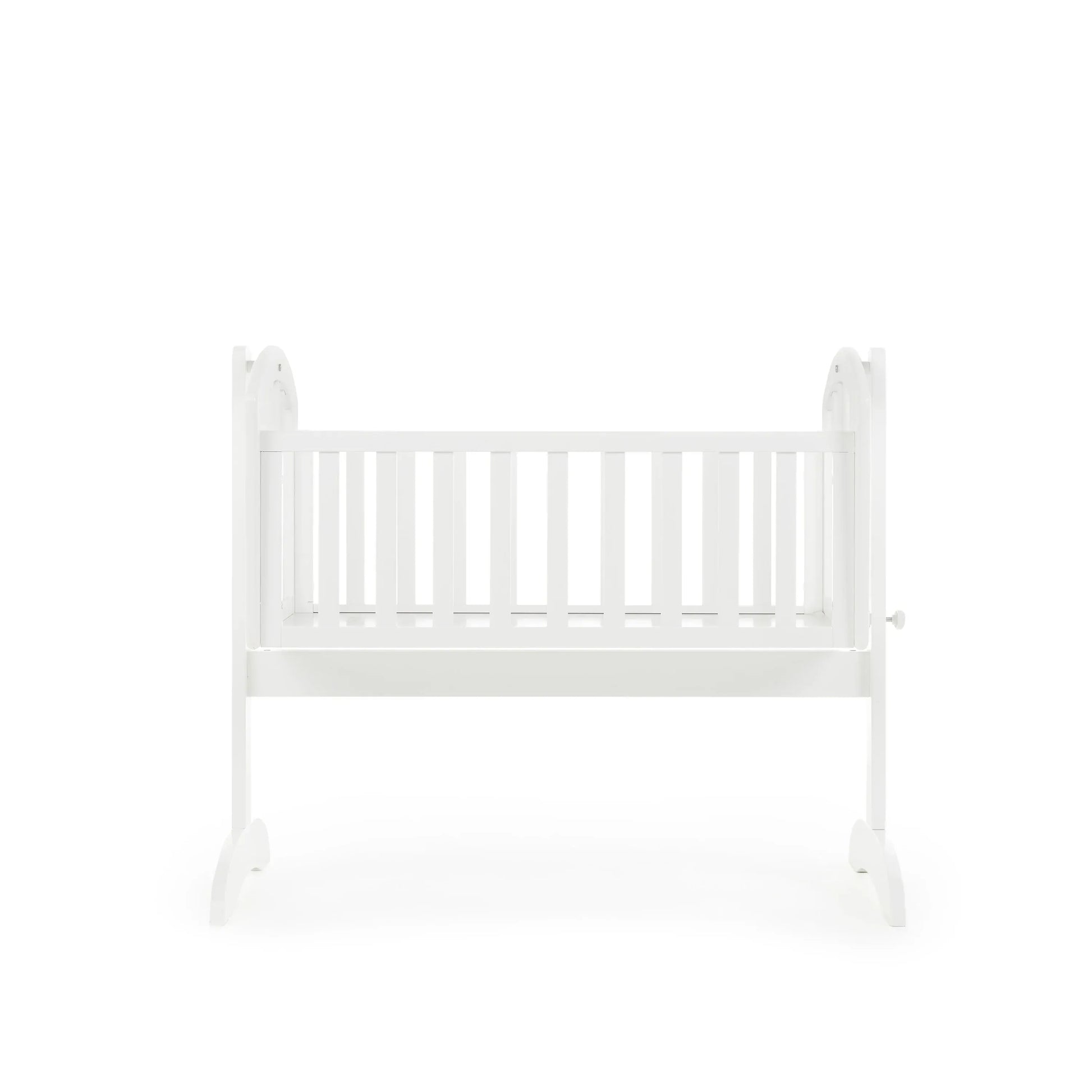 Swinging Crib Sophie in White Obaby