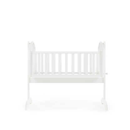 Swinging Crib Sophie in White Obaby