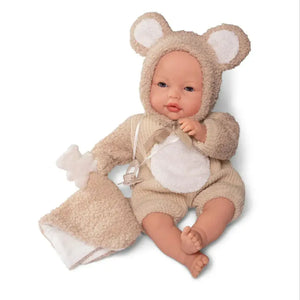 Teddy Doll & Matching Car Seat Bundle Roma Prams