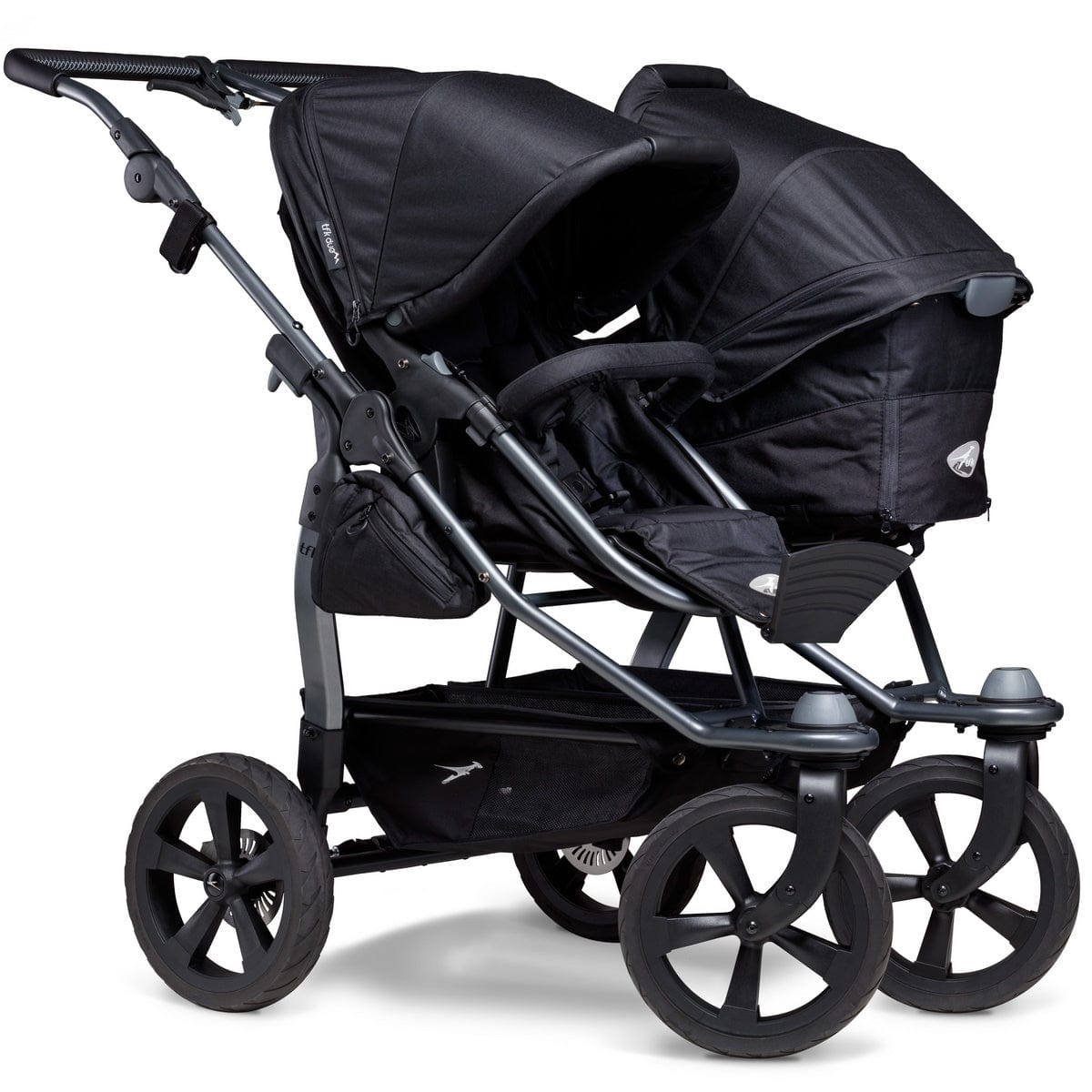 TFK Duo Twin Double Stroller Combi Seat Units - Black  TFK   