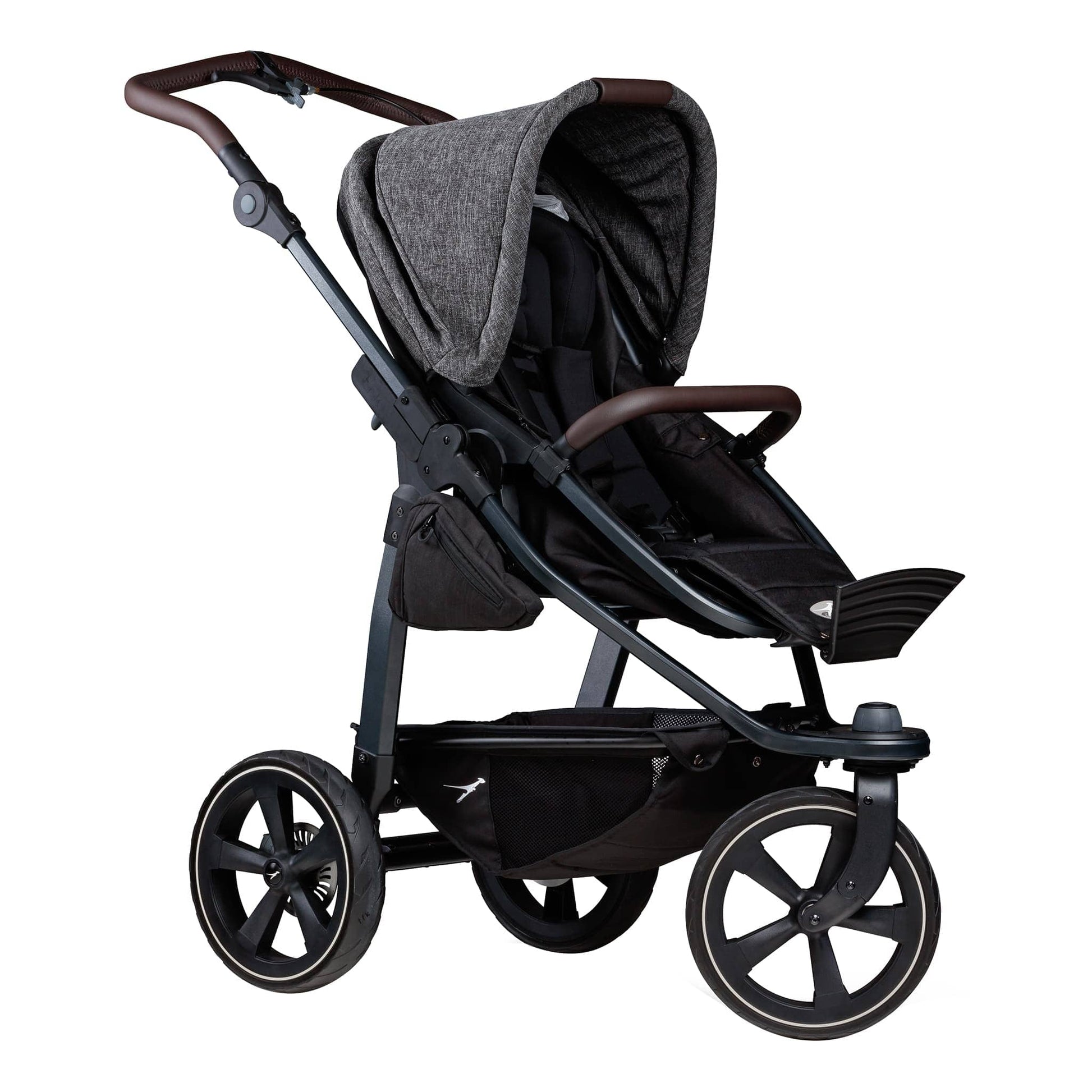 TFK Mono 2 Combi Stroller - Premium Anthracite  TFK Air Chamber Puncture Proof Wheels  