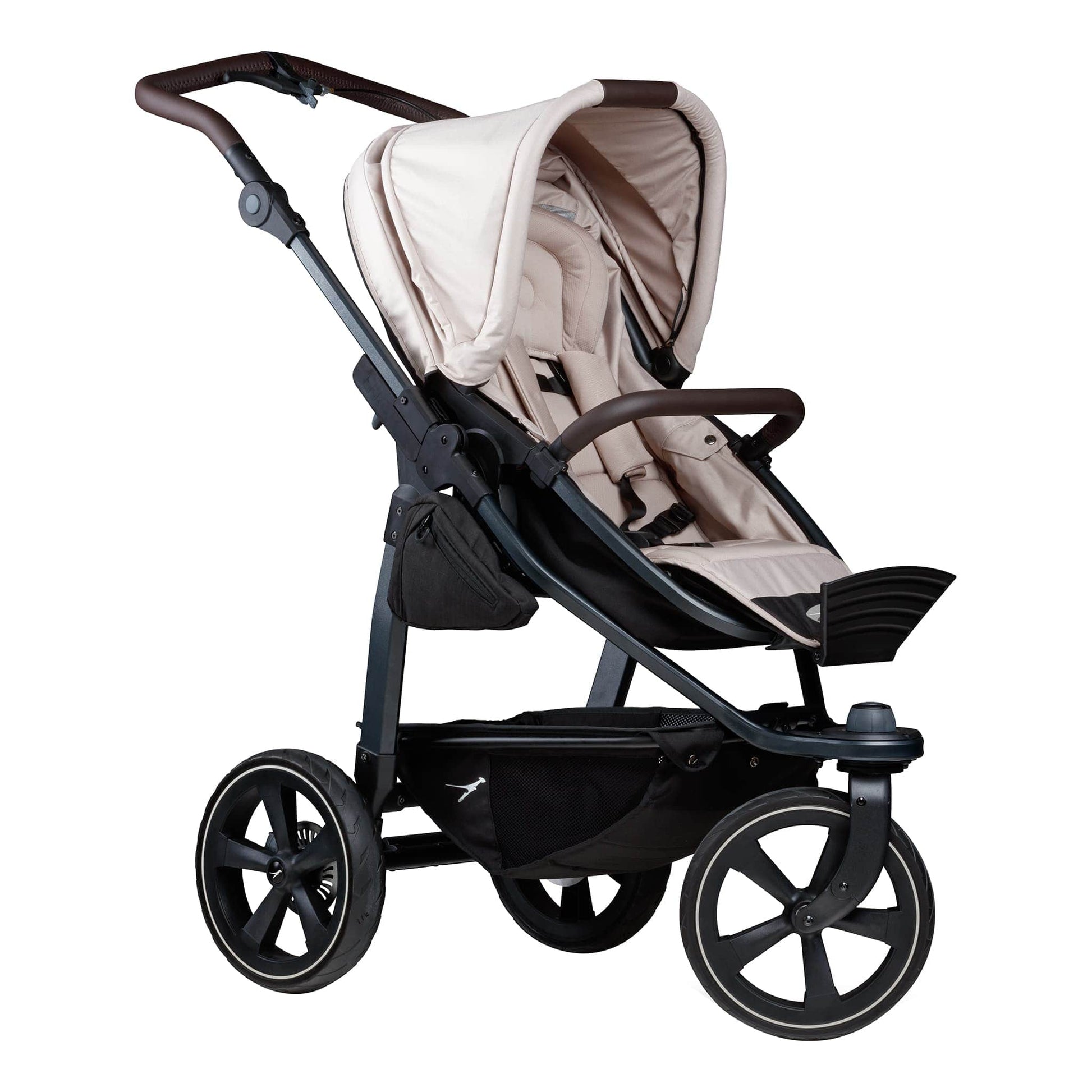 TFK Mono 2 Combi Stroller - Sand  TFK Air Chamber Puncture Proof Wheels  