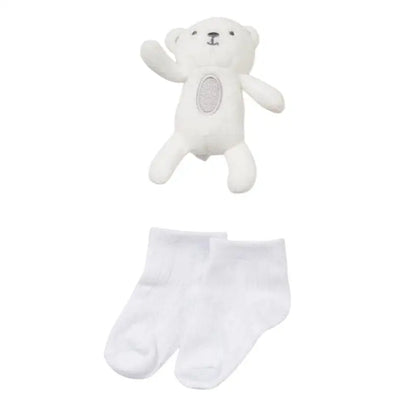 Unisex Baby 4 piece Teddy Box Gift Set rock a bye baby