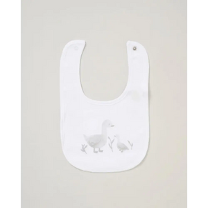Unisex Baby Duck 5 Piece Layette Set – White & Grey