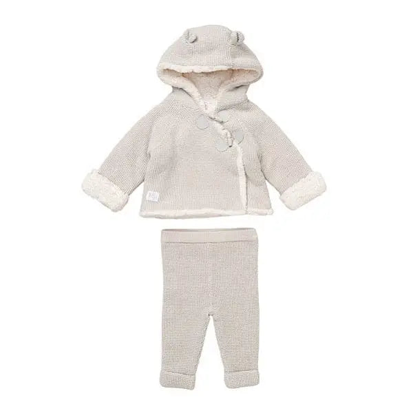 Unisex Baby Grey 2PC Sherpa Lined Jacket & Pants General rock a bye baby
