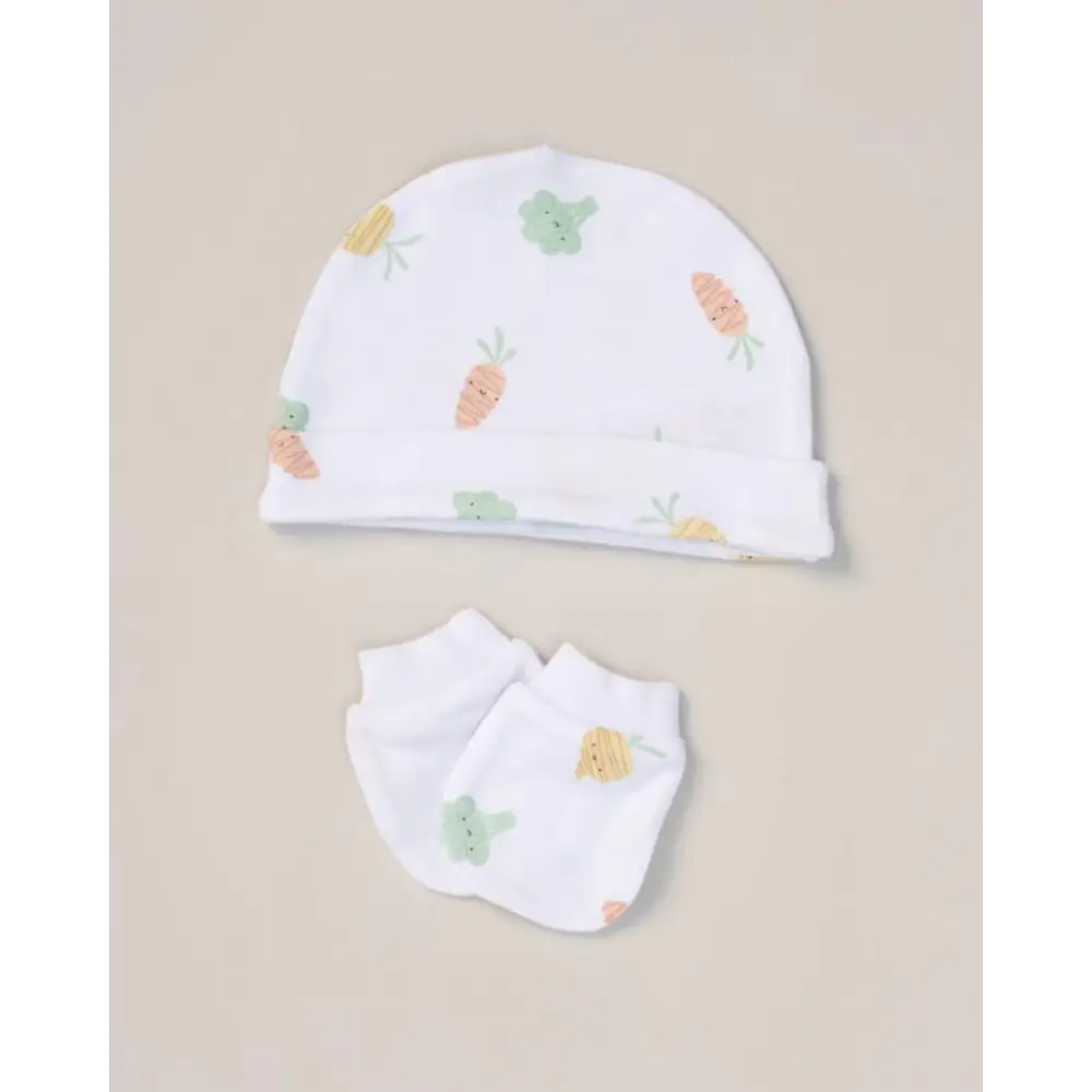 Unisex Baby “Keep Growing” 5 Piece Layette Set – White