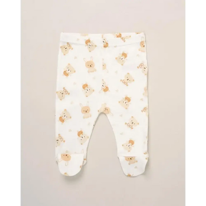 Unisex Baby Layette Set with Bears Design and Memory Book rock a bye baby