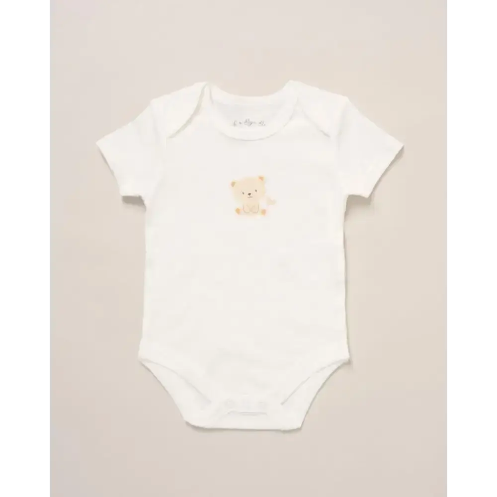 Unisex Baby Layette Set with Bears Design and Memory Book rock a bye baby