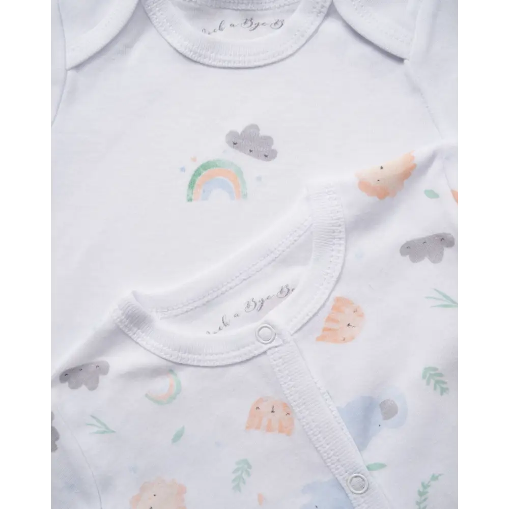 Unisex Baby “Little One” Animal 5 Piece Layette Set