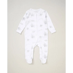 Unisex Baby “Little One Elephant” 5 Piece Layette Set – White & Grey