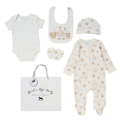 Unisex Baby ’Play Time’ 5 Piece Layette Set