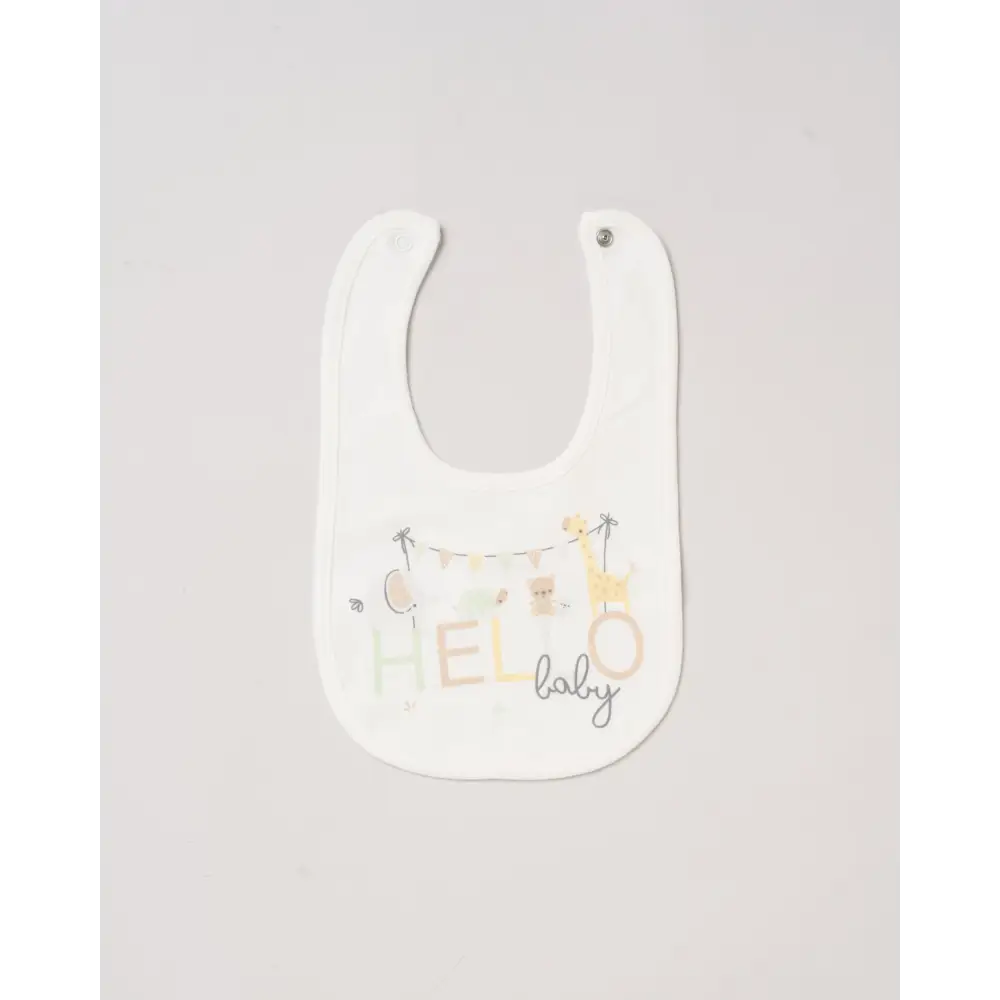 Unisex ’Hello Baby Safari’ 5 Piece Layette Set