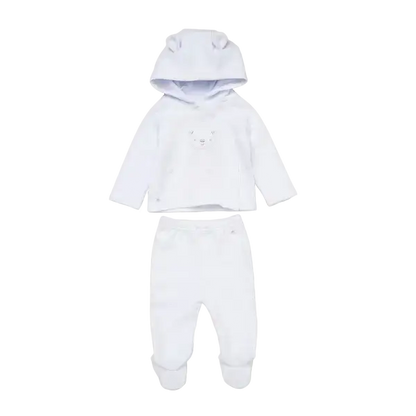 Unisex Teddy Hooded Two Piece Set rock a bye baby