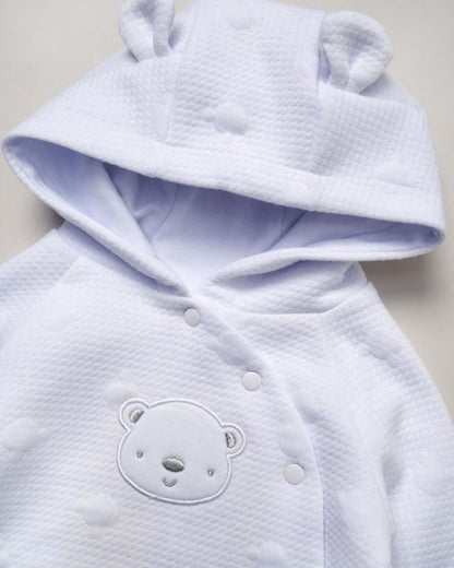 Unisex Teddy Hooded Two Piece Set rock a bye baby