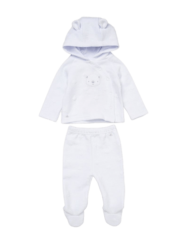 Unisex Teddy Hooded Two Piece Set