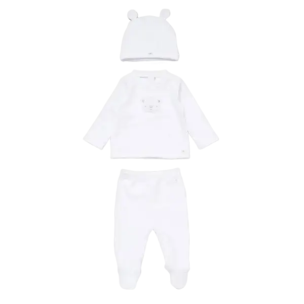 Unisex Teddy Two Piece Set with Hat rock a bye baby