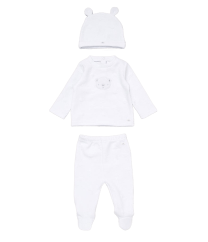 Unisex Teddy Two Piece Set with Hat rock a bye baby