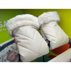 Universal Pram Handmuff - Feather