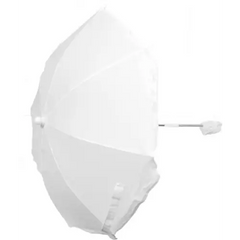 Universal White Pram Parasol