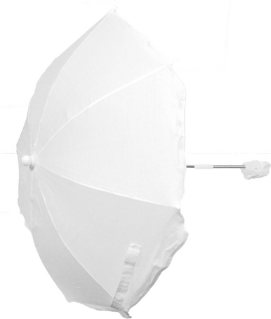 Universal White Pram Parasol  pesci baby   