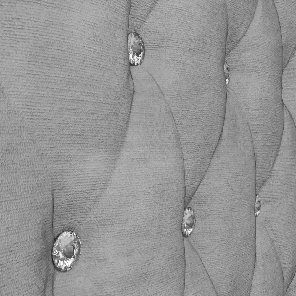 Velvet Luxury Deluxe Chesterfield Style Padded Cot Bed  Babymore   