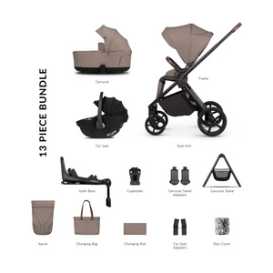 Venicci Claro 2 Almond 4-in-1 Travel System UK | Isofix & Home Stand