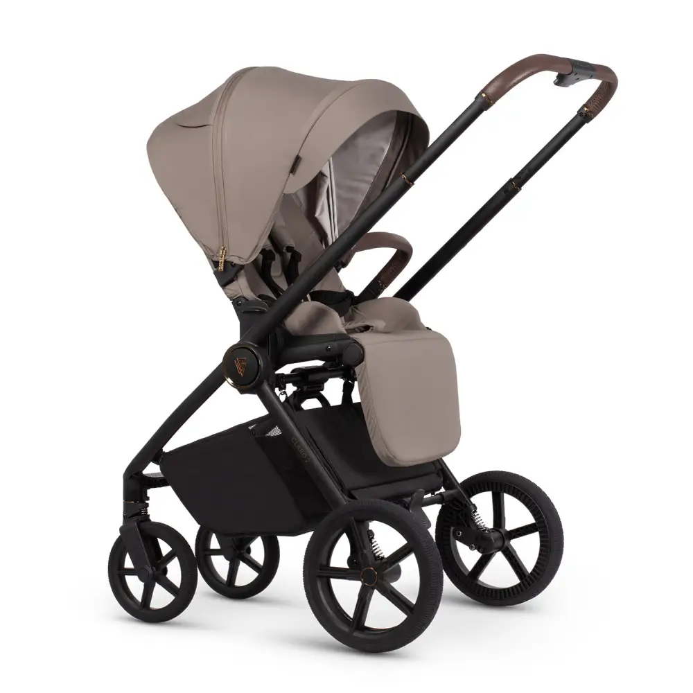 Venicci Claro 2 Almond 4-in-1 Travel System with Rotating Isofix Base