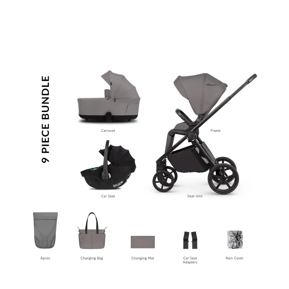 Venicci Claro 2 Fog 3-in-1 Travel System UK | With Tiago Car Seat