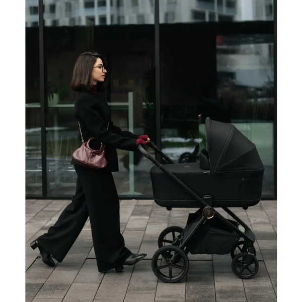Venicci Claro 2 Noir Black 3-in-1 Travel System UK | With Tiago Car Seat