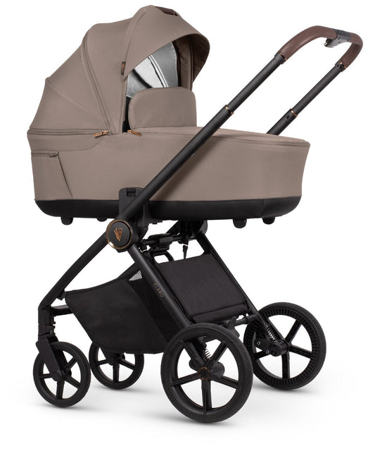 Venicci Claro 3 in 1 including Beige Tiago and 360 Isofix Base - Almond General Venicci