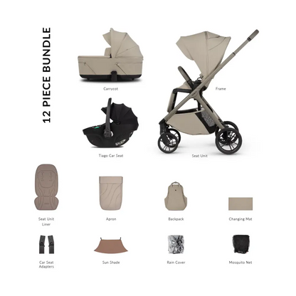 Venicci Tila Latte 3-in-1 with i-Size Car Seat