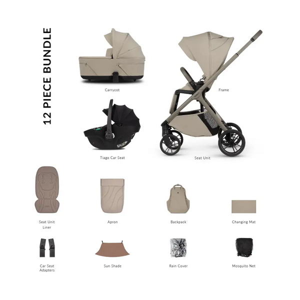 Venicci Tila Latte 3-in-1 with i-Size Car Seat