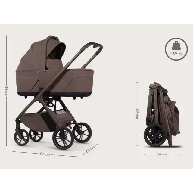 Venicci Tila Noce 4-in-1 Plus with i-Size Car Seat + 360° Base