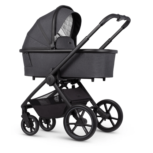 Venicci Tinum Edge Black Friday 2 in 1 Pram Package - Charcoal  Venicci   