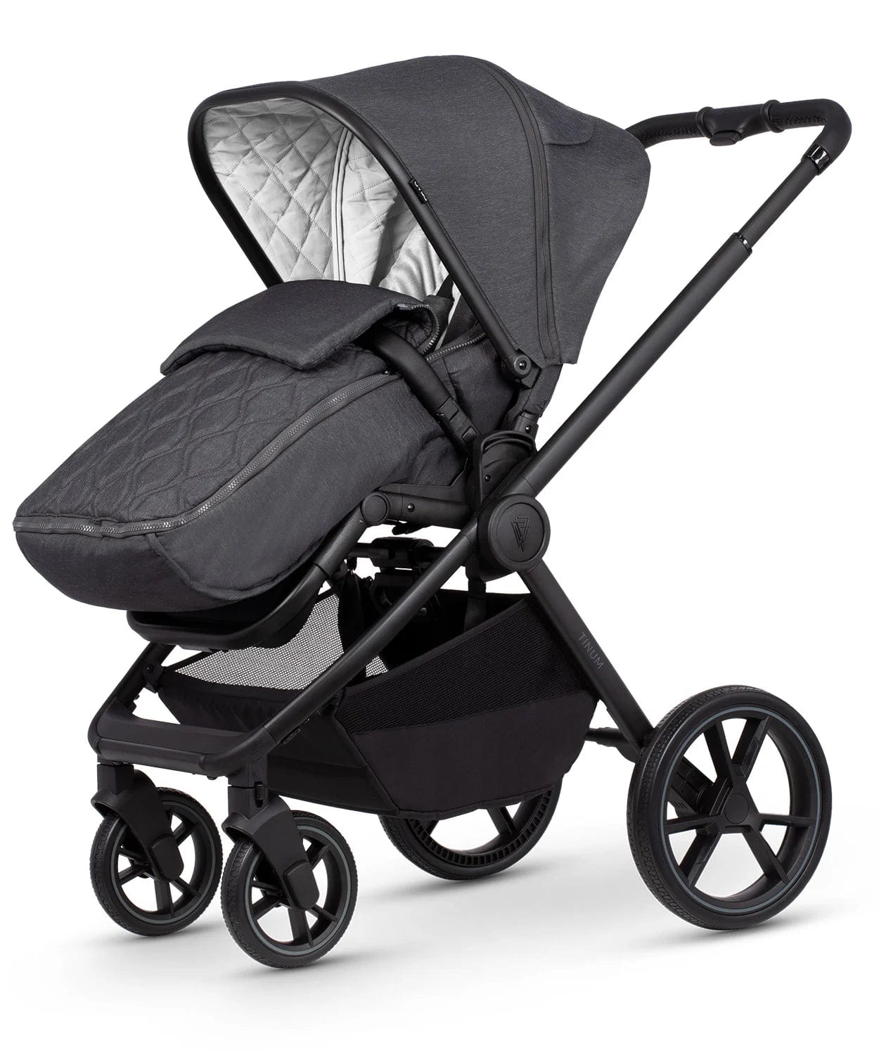 Venicci Tinum Edge 3 in 1 Travel System - Charcoal  Venicci   