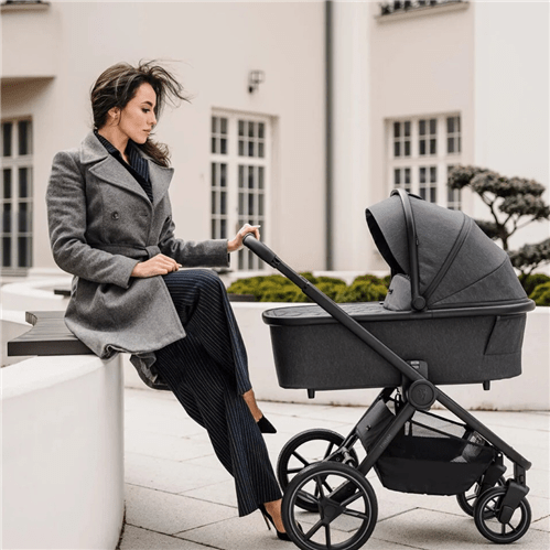 Venicci Tinum Edge 3 in 1 Travel System - Charcoal  Venicci   