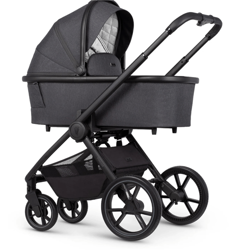 Venicci Tinum Edge 3 in 1 Travel System Plus Isofix Base - Charcoal  Venicci   