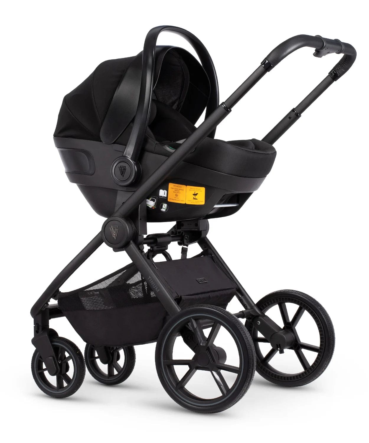 Venicci Tinum Edge 3 in 1 Travel System Plus Isofix Base - Moss  Venicci   