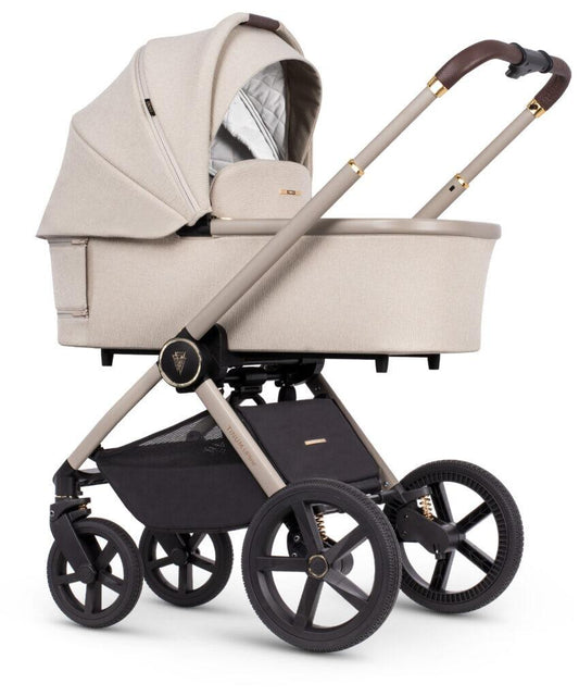 Venicci Tinum 2 Upline Stone Beige Pram 2 in 1 Bundle Venicci