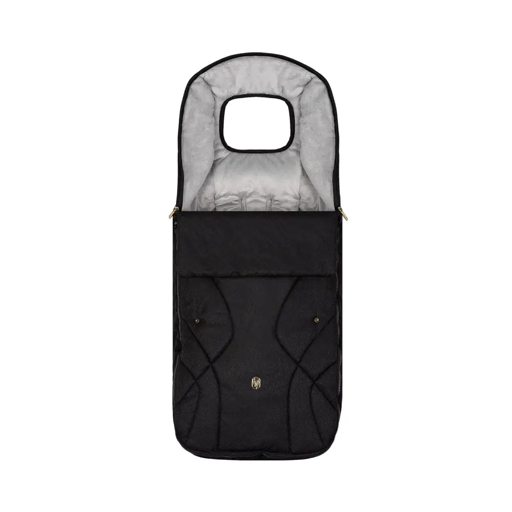 Venicci Upline 2 All Black Pram 3 in 1 + 360 Tiago Beige Isofix Bundle Venicci