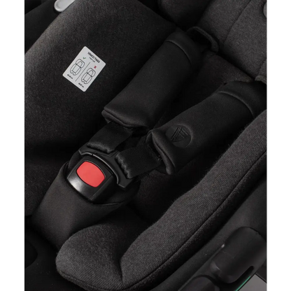 Venicci Upline 2 All Black Pram 3 in 1 + 360 Tiago Black Isofix Bundle Venicci