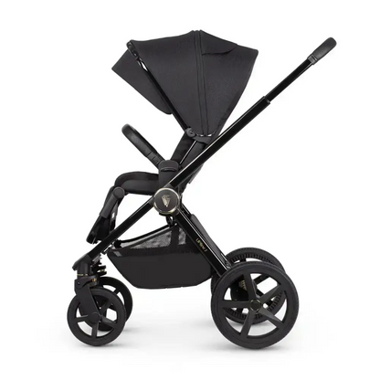 Venicci Upline 2 All Black Pram 2 in 1 Bundle Venicci