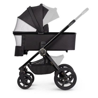 Venicci Upline 2 All Black Pram 2 in 1 Bundle Venicci