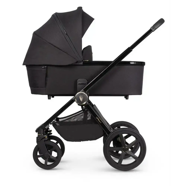 Venicci Upline 2 All Black Pram 2 in 1 Bundle Venicci