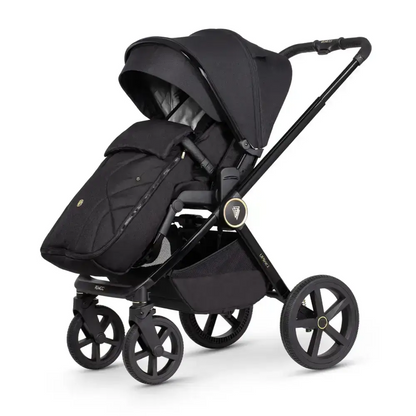 Venicci Upline 2 All Black Pram 2 in 1 Bundle Venicci