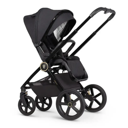 Venicci Upline 2 All Black Pram 2 in 1 Bundle Venicci