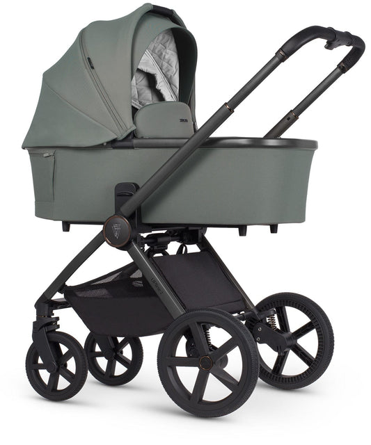 Venicci Upline 2 Aloe Pram 3 in 1 + 360 Tiago Black Isofix Bundle Venicci