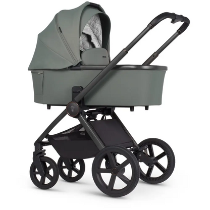 Venicci Upline 2 Aloe Pram 3 in 1 + Tiago Black Car Seat Venicci